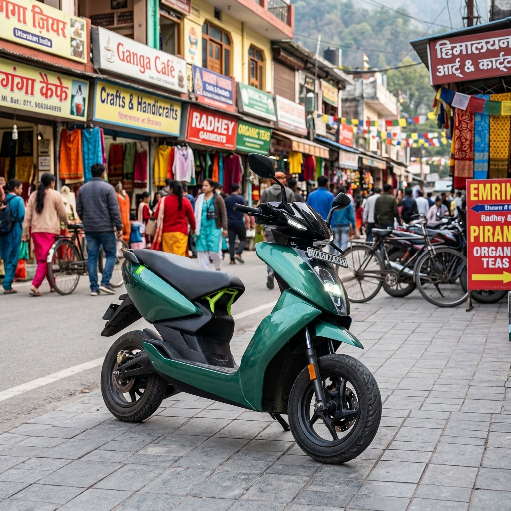 Modern Electric Scooty
